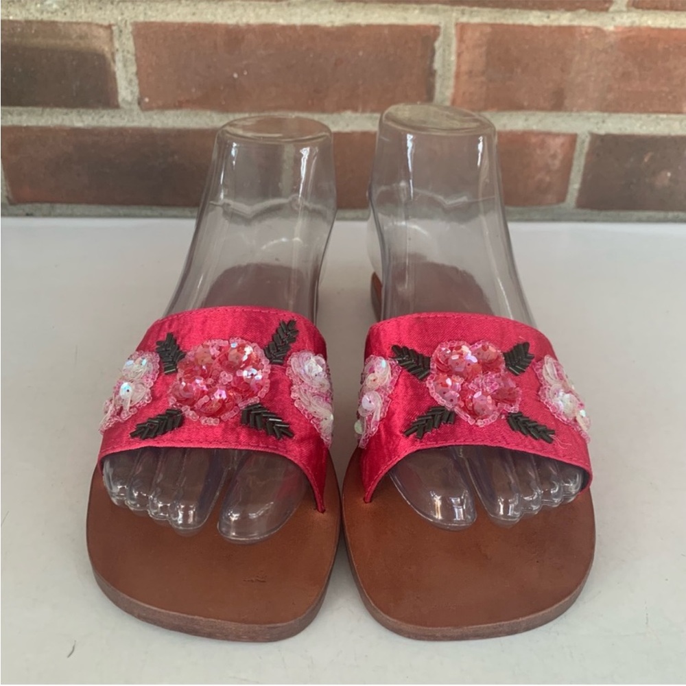 NWT Mystique Boutique Sandals Leather Size 6 - Picture 10 of 15